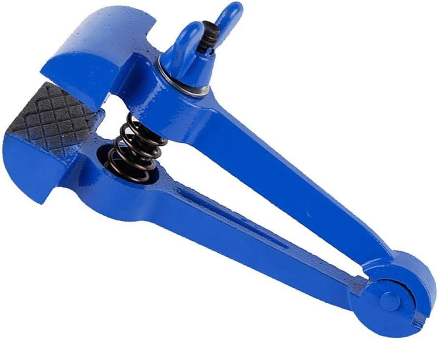 Handy Hand Held Vise For Hobby Jewelry Making Craft Tool, Steel Material, 50mm Width Jaw, Leave Hands Free, 120mm & 160mm Options, Perfect for DIY Crafters and Jewelry Maker, Blue