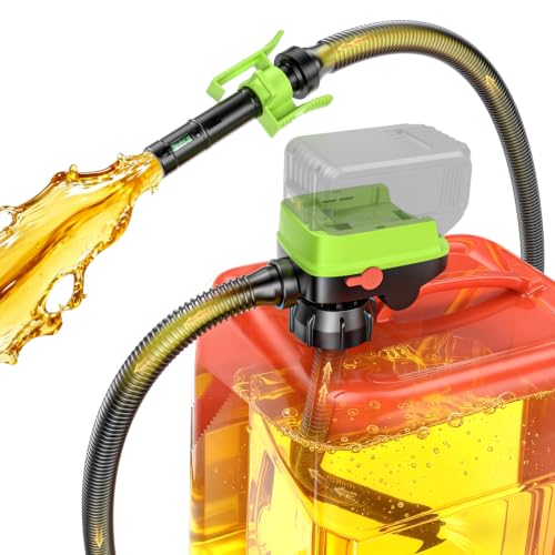 3.2 GPM Fuel Transfer Pump with Auto Shut-Off Nozzle, Leak-Resistant