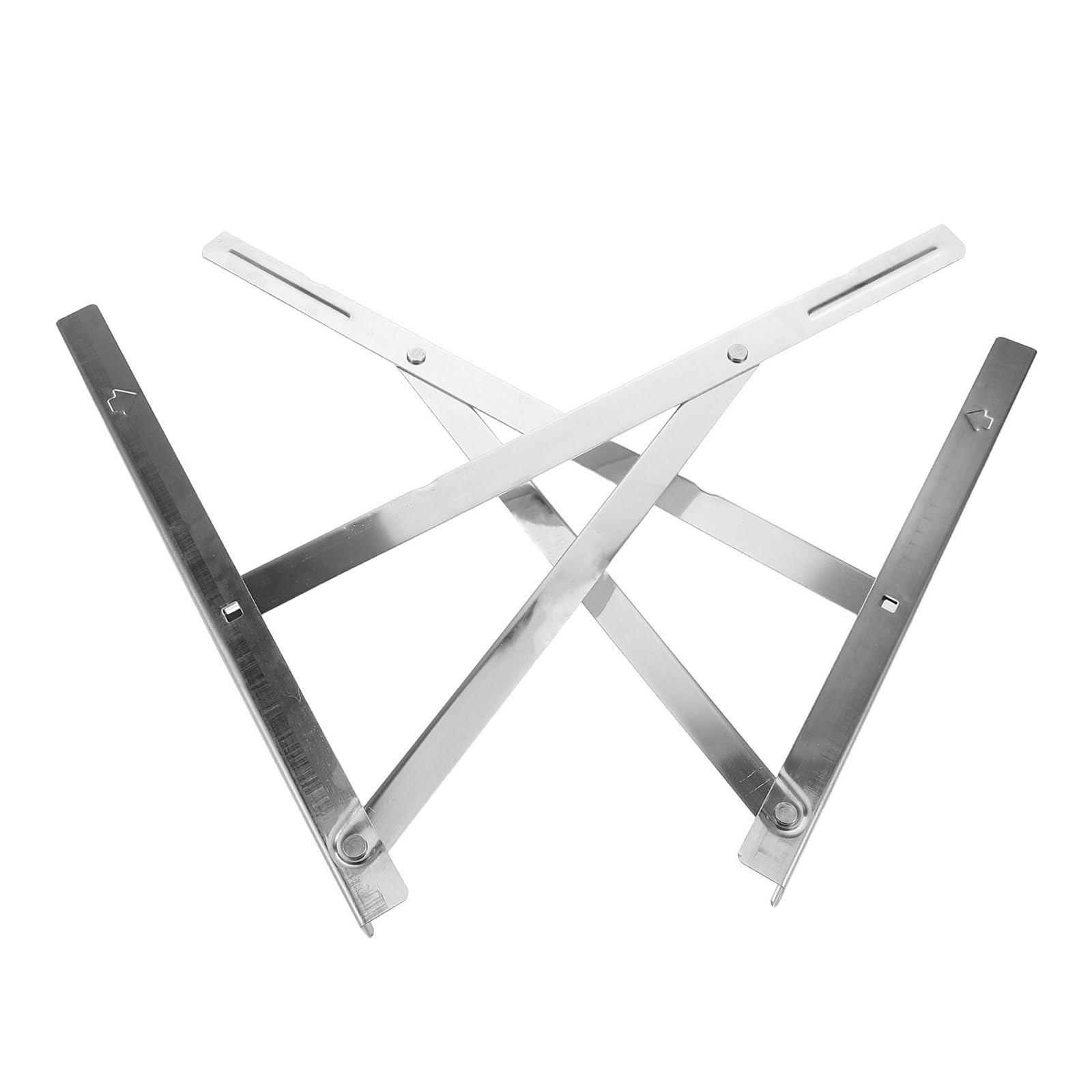 IEOWY 1Pair Outdoor Stainless Steel Air Conditioner Brackets For Home Use Stable Support Frame External Unit Wall Mount Stand