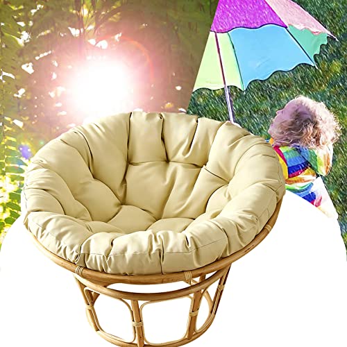 Coussin de chaise suspendu extérieur avec oreiller et siège épais lavable