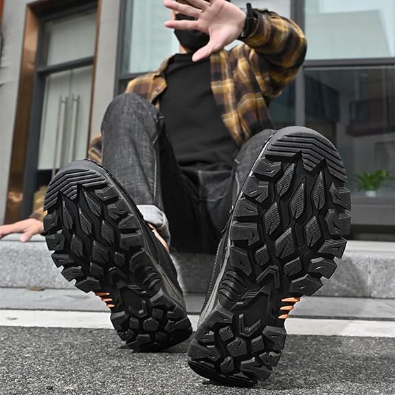 2025 E njerr Men's Orthopedic Balance Shoes - Genuine Leather Comfortable Loafers3