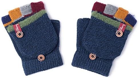 Kids Winter Gloves Children Warm Gloves Baby Boy Knitted Mittens