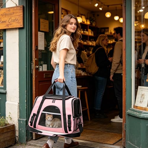 Bolsa para cachorros portátil que alivia el cansancio en excursiones 8
