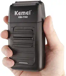 Maquina De Barbear Kemei Km 1102 Sem Fio Recarregável