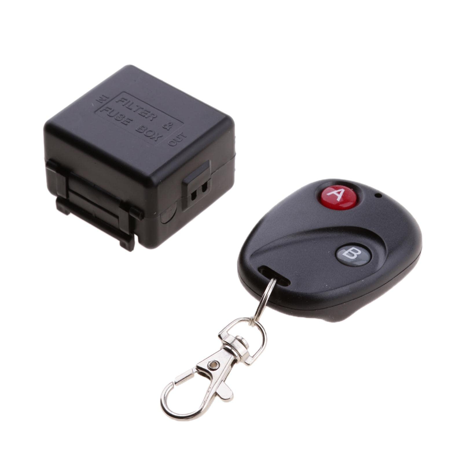 dc 12v wireless remote control on/off switch receiver transmitter 433mhz