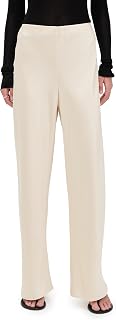 Vince Women's Colette High Waist Fluid Satin Bias Pant