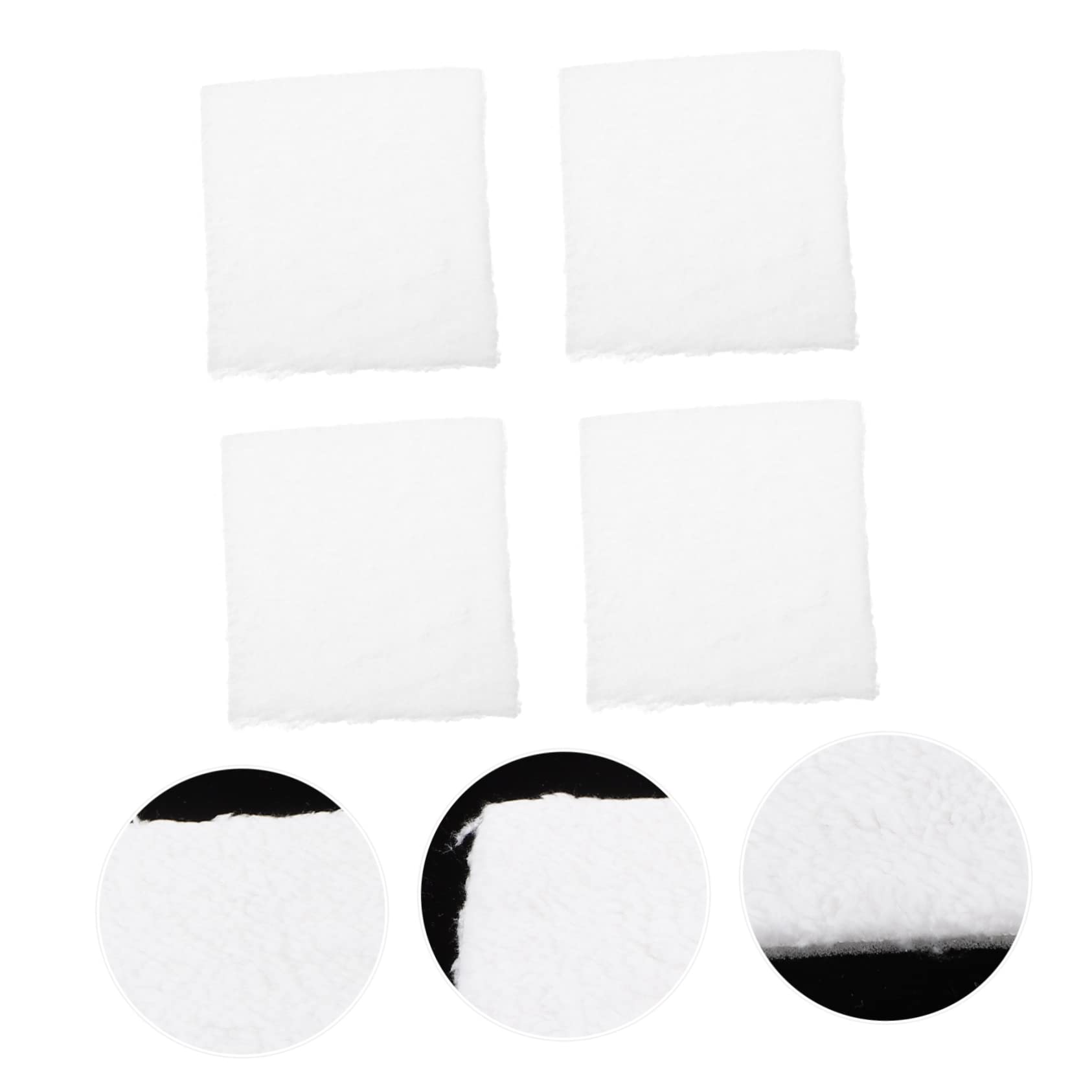 YARNOW 12 Piezas Almohadilla De Nido Almohadilla De Cama Colgante Alfombra De Cama De Loro Peludo Mascotas Cálidas Manta Mascota Casera Ardilla Polar Cómodo El Nido del Pájaro