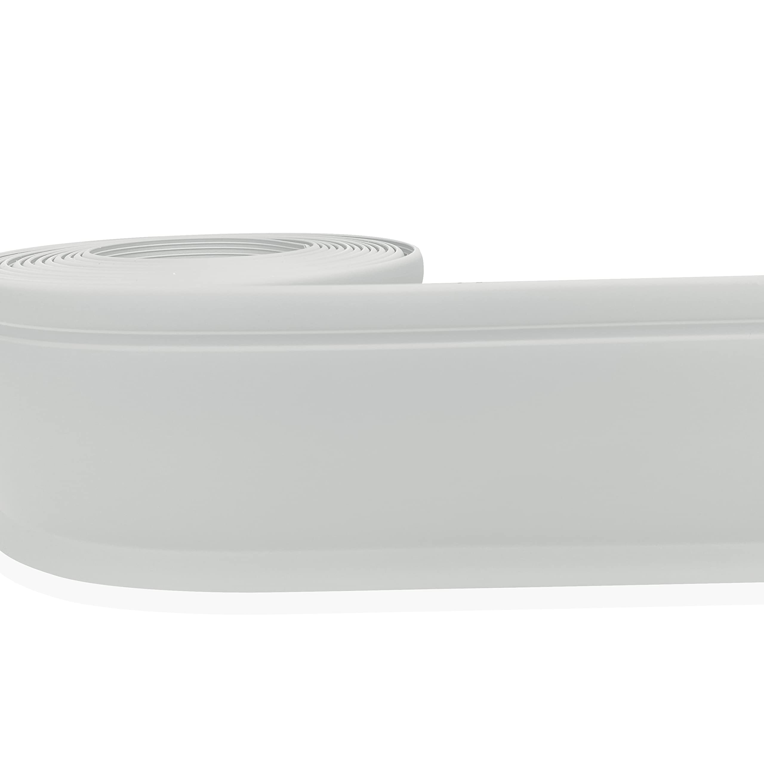 Plinthe vinyle autocollante ultra épaisse Proflex grise pour rénovation murale rapide