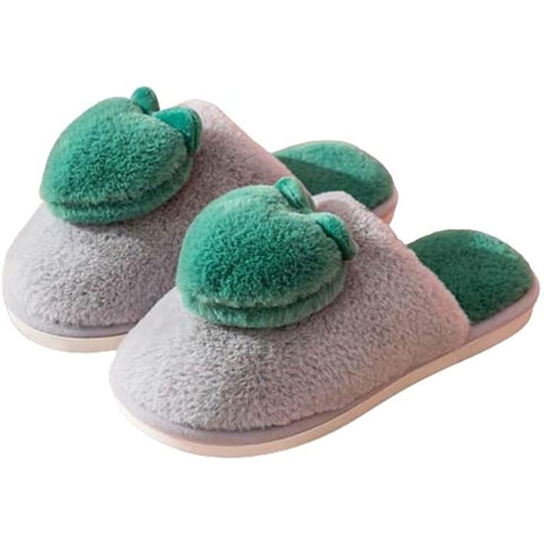TopiBaaz Winter Slippers for women check/Smiley/Self design | Trendy Home Indoor & Outdoor Stylish Soft Cozy Plush Slide Fur warm Flip Flops Carpet MultiDesign Shoes(Size,7-8-9) (B Green, 9) (B0CLB5WC2G) Amazon Price History, Amazon Price Tracker