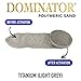 DOMINATOR Polymeric Sand with Revolutionary Ceramic Flex Technology for Joints up to 4”, Haze-Free Professional Grade Results (45 Pound, Titanium Gray)