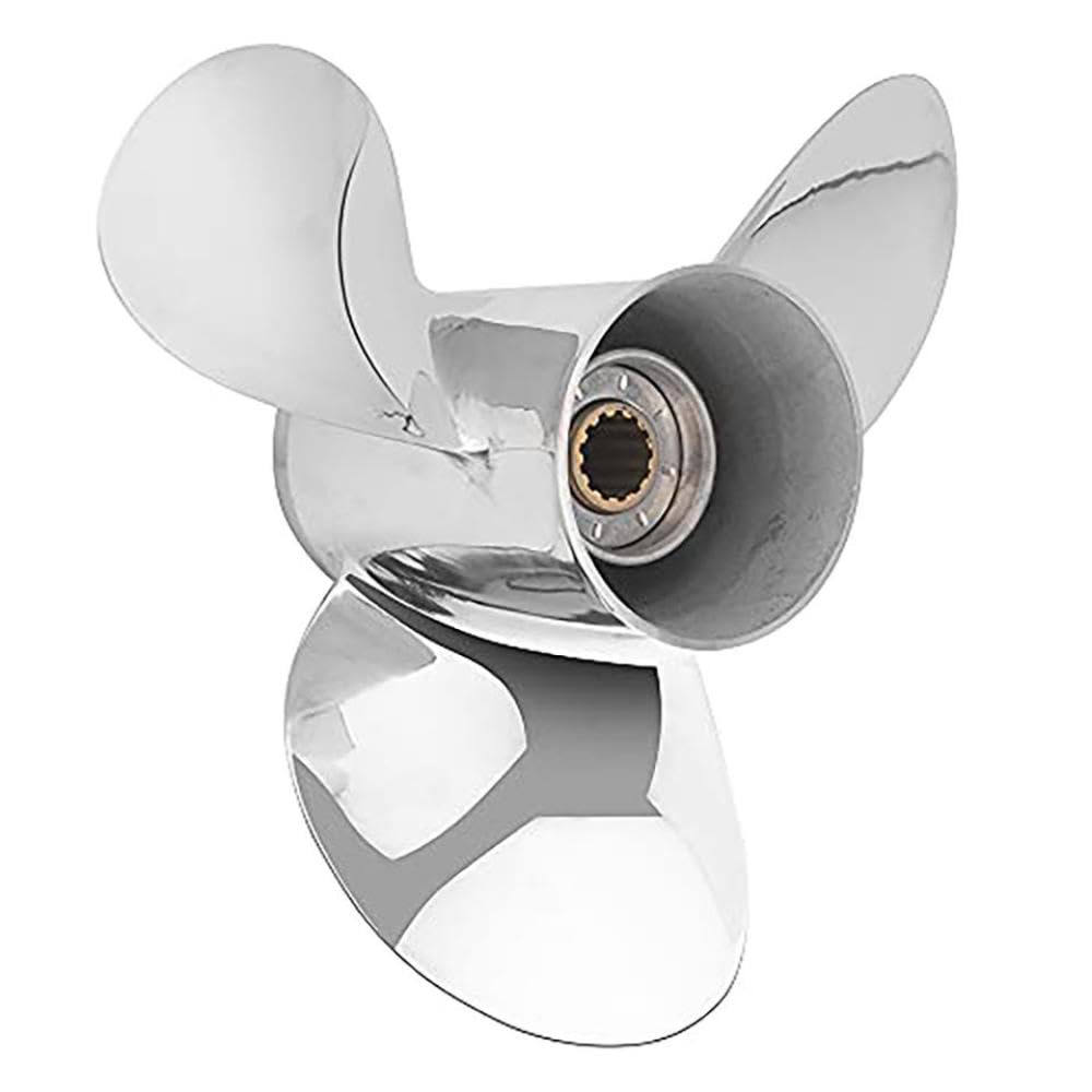 Elice della Barca 11 1/8x13 per elabora in Acciaio Inossidabile da 40 CV 3 13 Denti RH 69W 45945 00 El 11 125x13 per Modelli di Motore compatibili