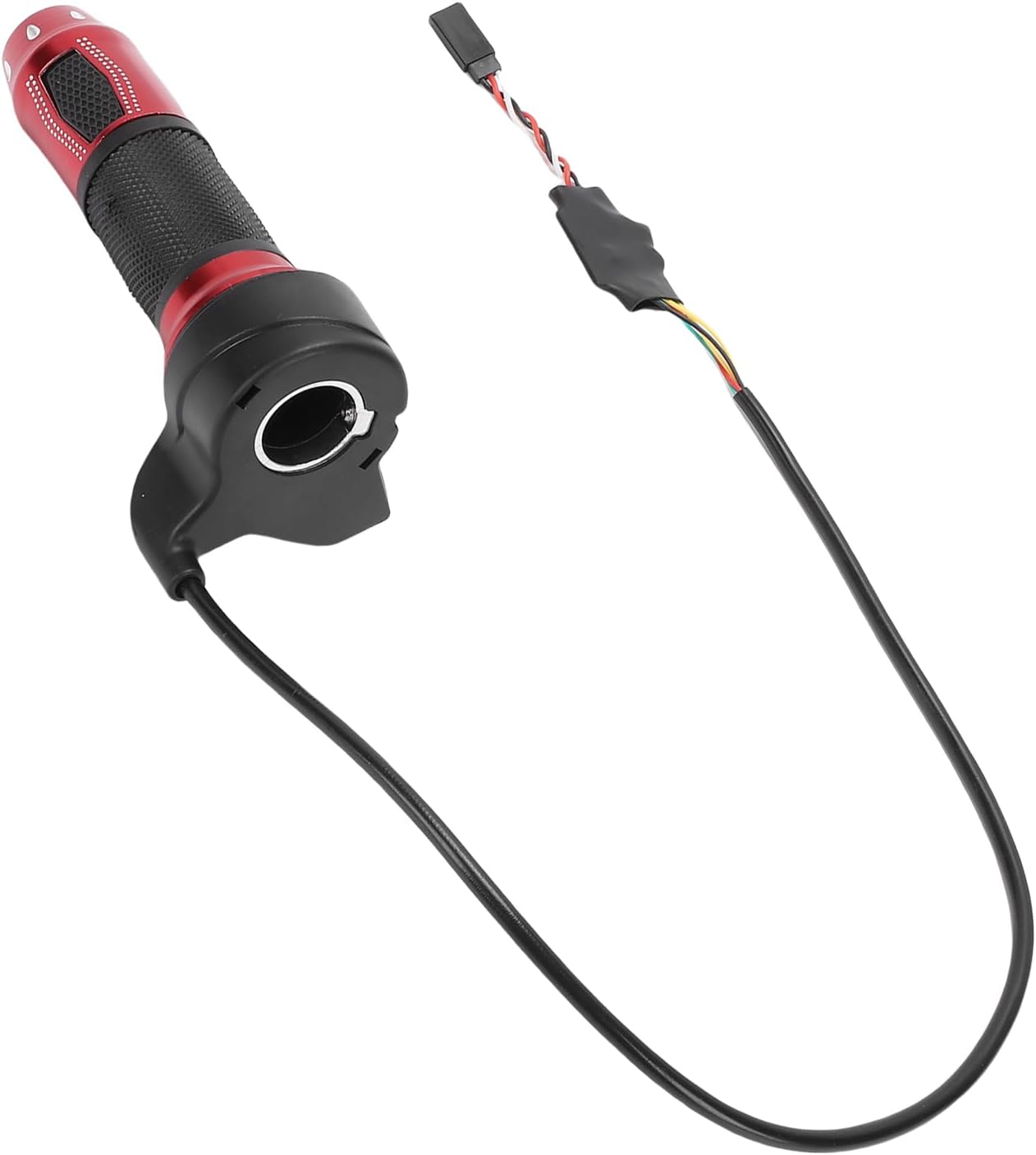 Throttle Lever, Aluminum Alloy High Sensitivity for Brushless PWM ESC, with Textured Grip for Boat and Car Model Control