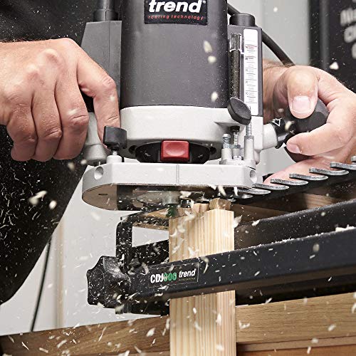 Half-blind dovetail jig Trend avec peigne en acier pour assemblages parfaits - 7