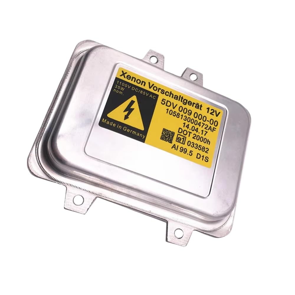 Xenon Ballast 5DV009000-00 5DV00900000 12767670 Xenon Ballast Control Unit OEM D1S D1R for 5 Series for E60 E61(Yellow)