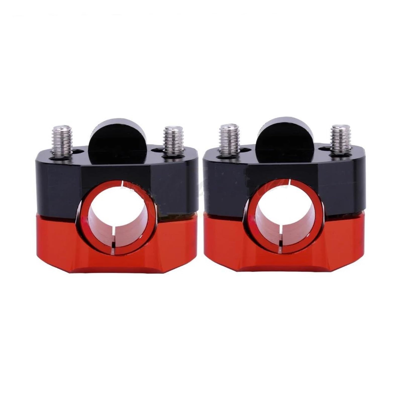 Lenker-Riser 22MM 28MM Universal Motorrad Klemme Lenker Riser Handle Fat Bar Mount CNC Für Suzuki Dirt Pit Bike Etc. Lenkerklemme