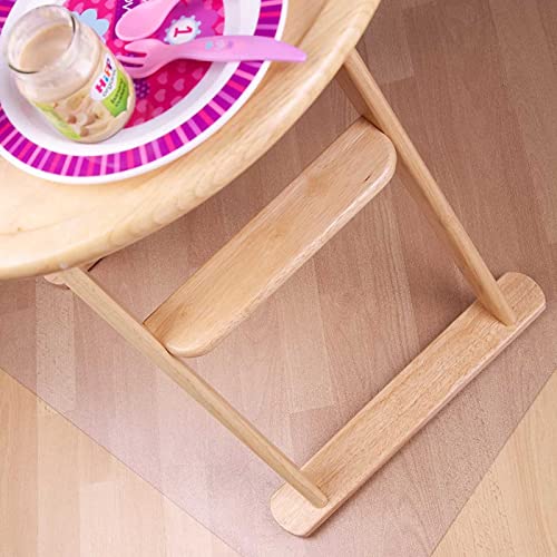 Protector de Piso Transparente 90 x 150 cm Alfombrilla Para Silla de Computadora Alfombrilla Transparente de Oficina Para El Hogar Alfombrilla Protectora Para El Suelo (Size : 100x180cm=39.4x70.8in) Cover