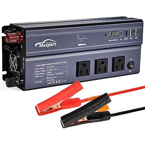 Maxpart 1000W Pure Sine Wave Inverter Cover