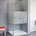 Produktbild Schulte EP321506 01 340 Duschkabine Alexa Style 2.0 Drehtür Seitenwand, 90 x 90 cm, 192 cm, 5 mm Sicherheitsglas Dekor Softcude beschichtet, alunatur