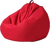 Vista 12 de Puf para niños y adultos (sin relleno), funda suave y perezosa para sofá cama, lavable, almacenamiento de gran tamaño para interiores y exteriores