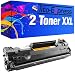 Produktbild Tito-Express PlatinumSerie 2 Toner-Patronen XXL Schwarz für HP CE285A 85A Laserjet M1130 MFP M1132 MFP M1136 MFP M1210 MFP M1212 NF P1002 P1002 W P1002 WL P1100 P1101 P1102 P1102 W P1103 P1104 P1104 W P1106 P1106