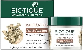Biotique Multani Clay Anti Ageing Mud Face Pack for All Skin Types, 75gm Price In India