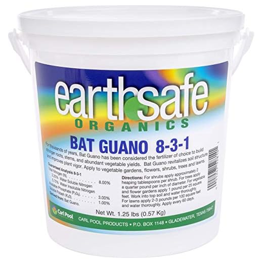 Earth Safe Organics Bat Guano 8-3-1 Fertilizer - 1.25 Lbs