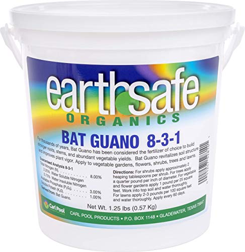 Earth Safe Organics Bat Guano 8-3-1 Fertilizer - 1.25 Lbs