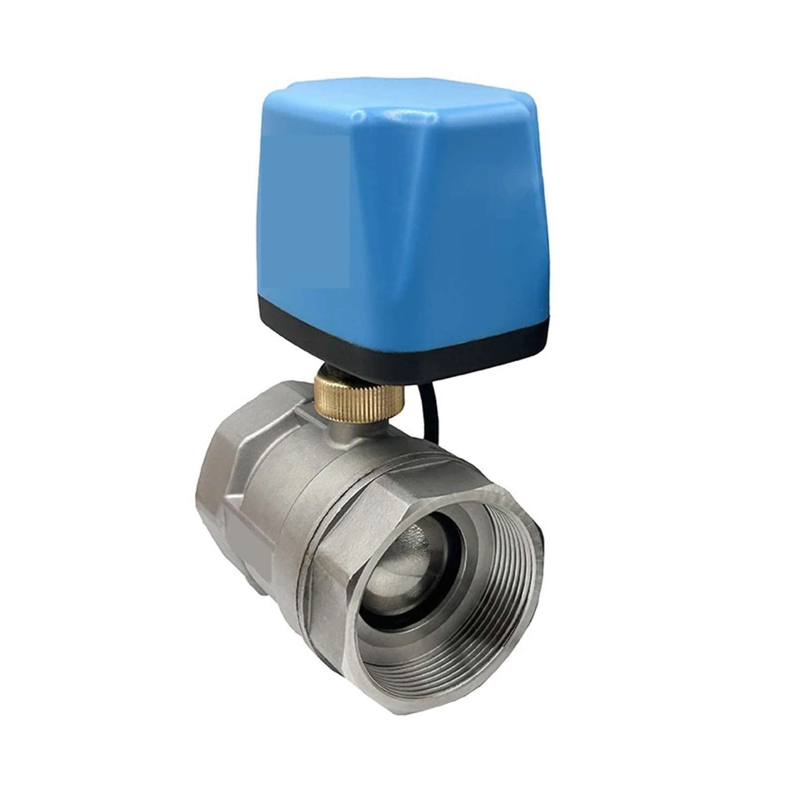 Válvula De Bola Eléctrica Acero Inoxidable, Normalmente Cerrada/abierta, , For Agua, 1/2 ", 3/4", 1 , 1-1/4", 2" ConservacióN Del Agua(DN40,AC,Normally Closed)