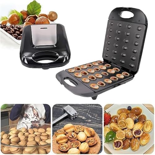 Electric Cookie Maker 1400W, Double-Sided Heating, Non-Stick Coating for Homemade Cakes and Dried Fruits - Image 3