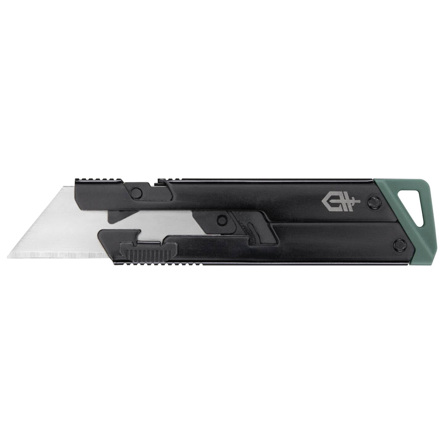Gerber Coltello con clip da tasca, E.A.B. Slim, lama trapezoidale standard intercambiabile, chiusura a slitta, lunghezza lama: 3,7 cm, acciaio inossidabile (7Cr17MoV), 1075425