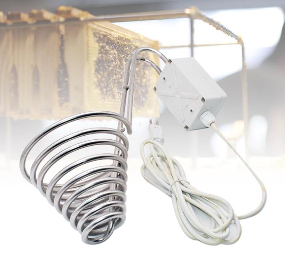 Fondeur à miel en acier inoxydable avec thermostat pour l'apiculture, chauffage efficace pour réservoir de stockage et cire d'abeille, équipement d'apiculture essentiel
