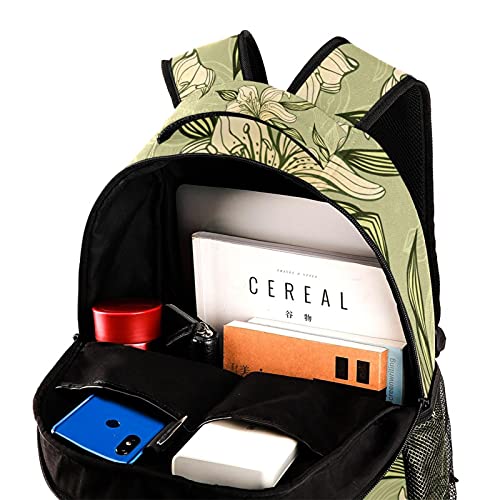 Sac à dos décontracté pour femme de grande capacité multicolore version 3 - 4