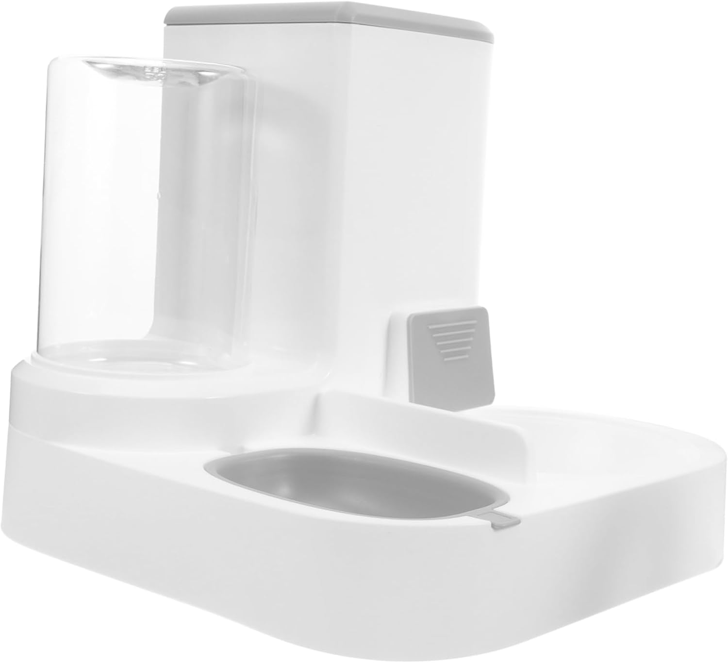 Pet Feeder Automatic Water Food Dispenser for Cats Dogs Skid-Resistant Bowl Construction