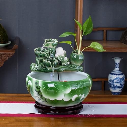 Fuente de interior grande para purificar el ambiente del hogar con plantas 6