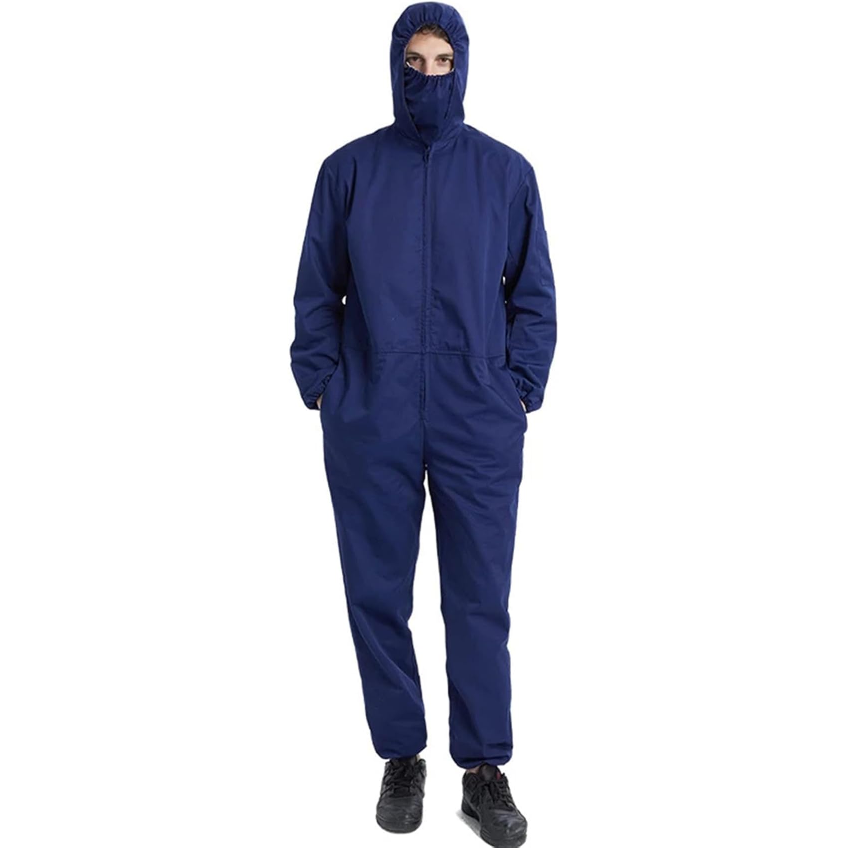 Combinaison de vêtements de Travail de Protection de Blindage EMF RF, Anti-rayonnement 5G, Combinaison Anti-rayonnement en Fibre d'argent