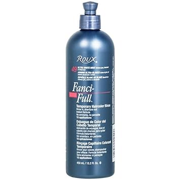 Roux FanciFull Temporary Color Rinse 49 Ultra White Minx, 15.2 Fl Oz kaka-boynam10-low348