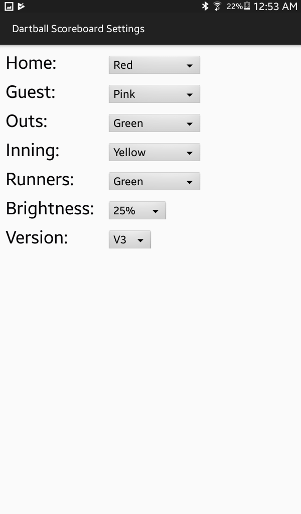Dartball Scoreboard - App on Amazon Appstore