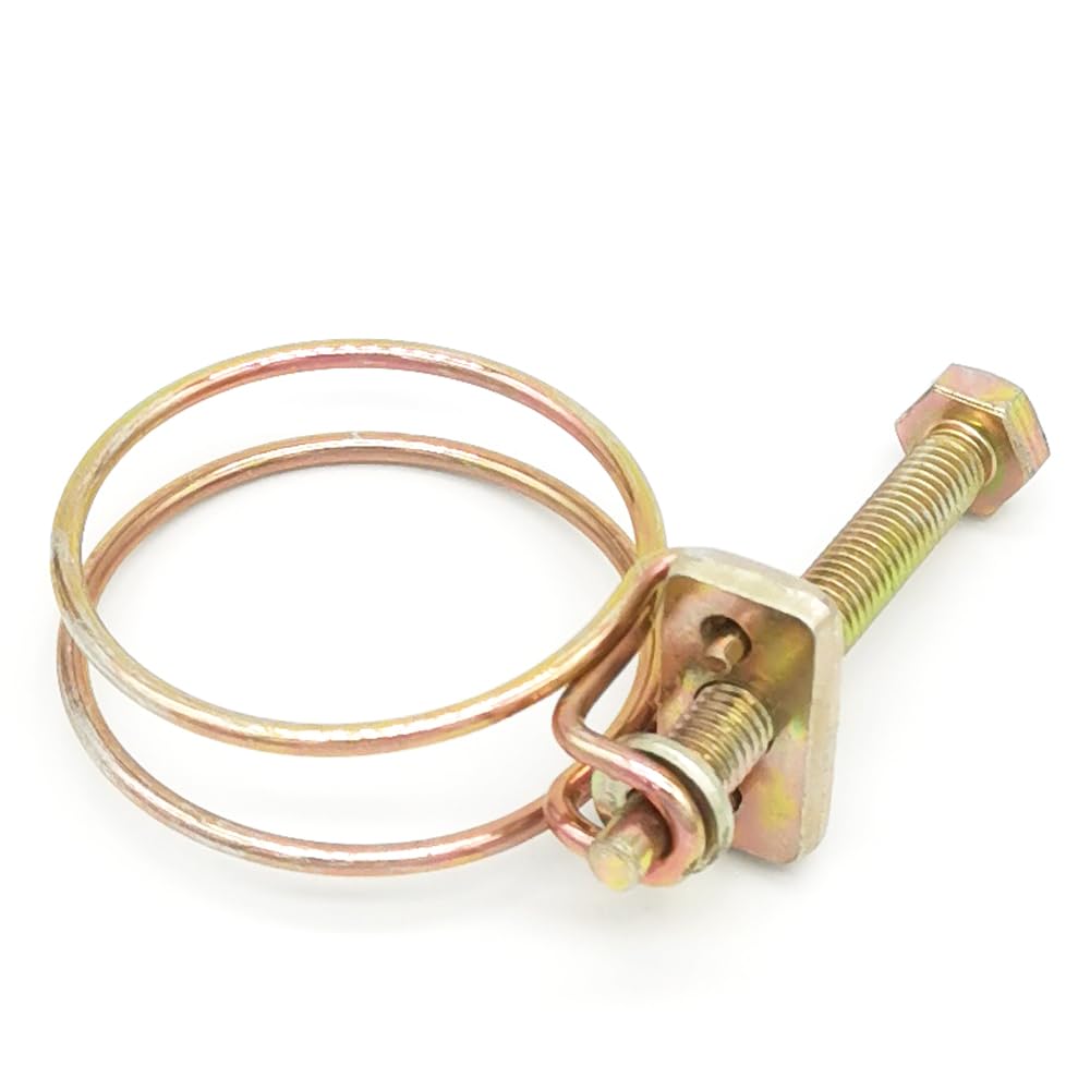 Abrazaderas for manguera de tubo telescópico doble alambre tipo C a precio fábrica(Dia.42mm(20pcs))