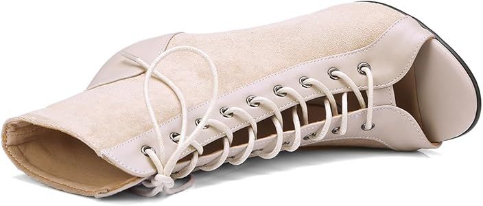 Amazon.com | Roimaash 10CM Heels Bujur Dance Shoes for Women