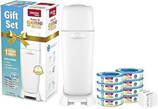 Playtex Diaper Genie Baby Registry Gift Set, Includes 1 Complete Diaper Pail