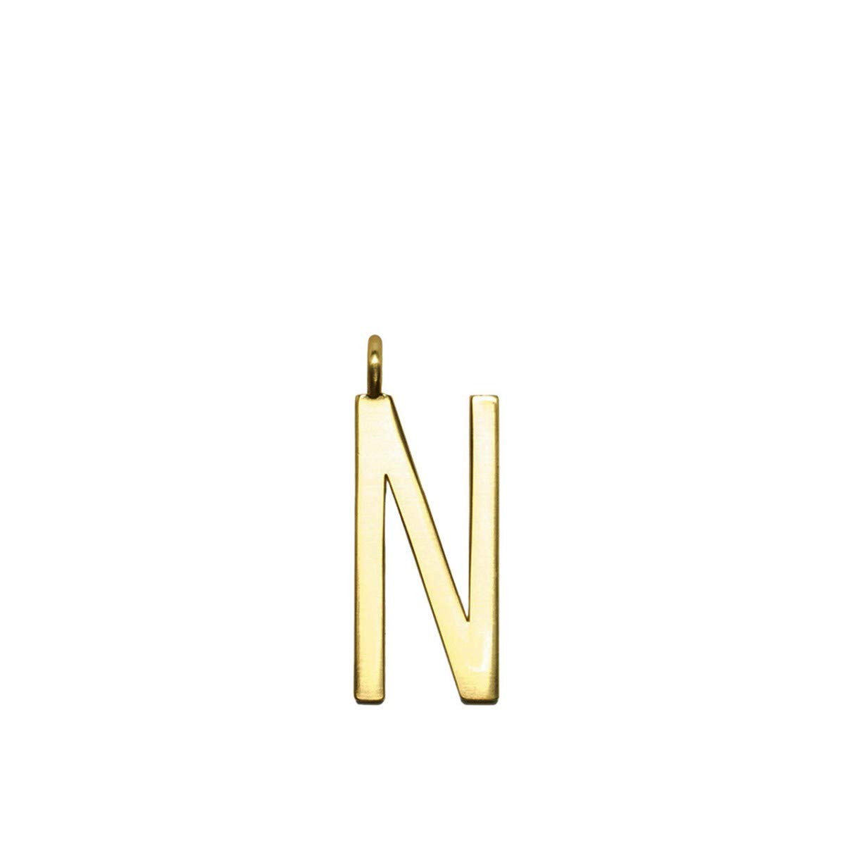 GUM Gianni Chiarini Design| Charm Gold Letter N | GUM_9369