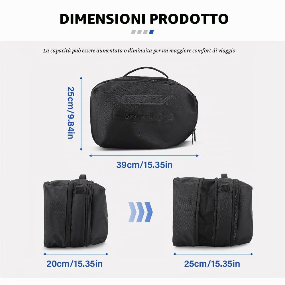 Borse interne per moto R1300RT R 1300RT R1300GS valigie laterali per R 1300GS R 1300 GS 2023 2024 accessori bagagli attrezzi da viaggio (set)