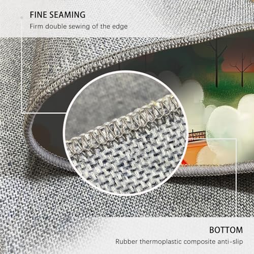 Tapis moelleux moderne pour chambre froide isolant et facile à nettoyer - 7