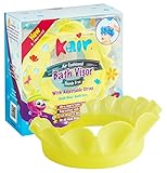 Kair Air Cushioned Bath Visor with Adjustable Strap, Yellow