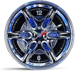 RED5 Neon Rim Wall Clock