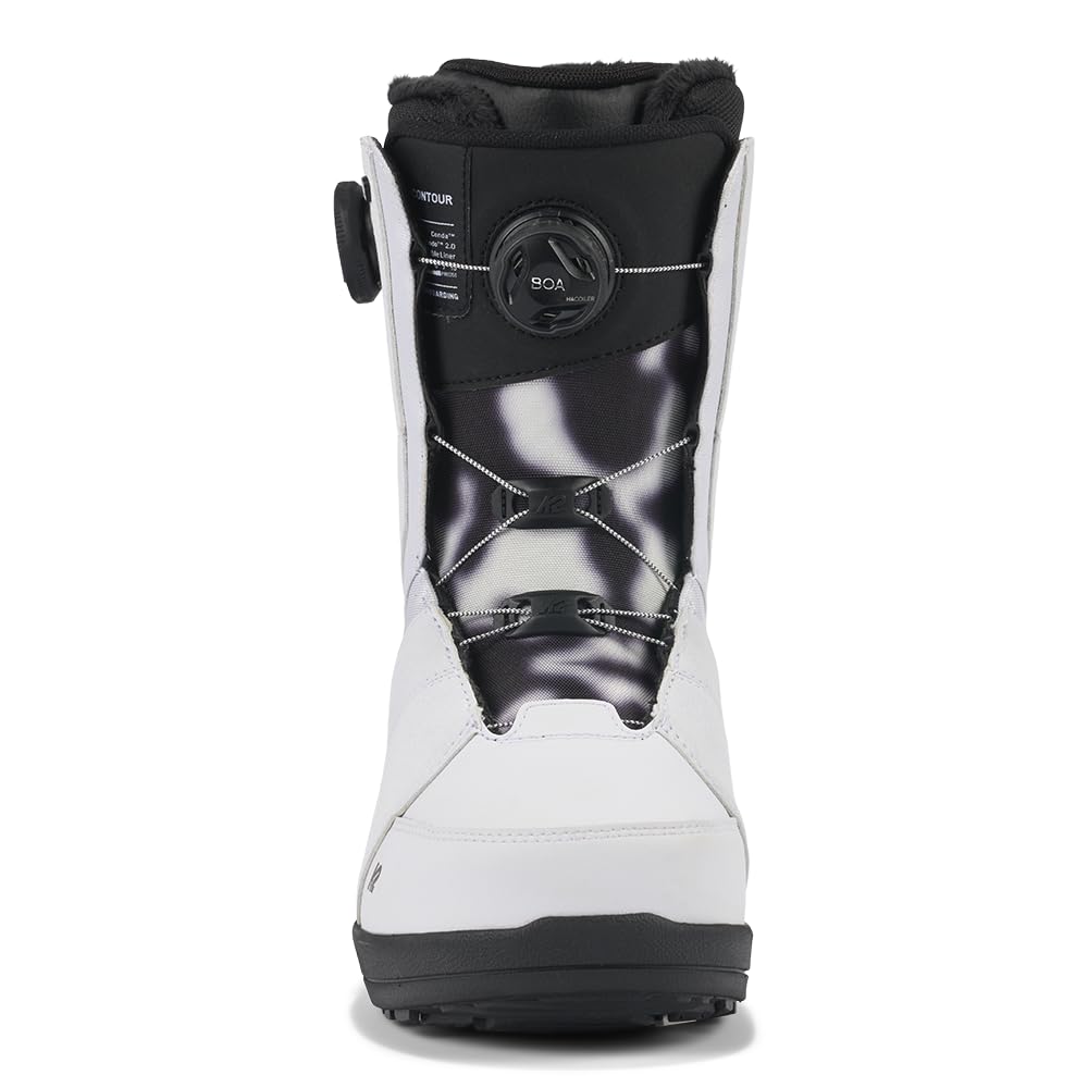 Amazon.com : K2 Contour Womens Snowboard Boots, 8.5, White