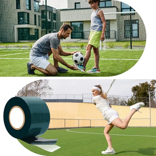 Double Sided Turf Tape Artificial Grass Tape, 16.5 ft Self-Adhesive Grass Rug Tapes, Artificial Turf Seaming Tapes Lawn for Lawn Garden Carpet Connecting Outdoor Carpet