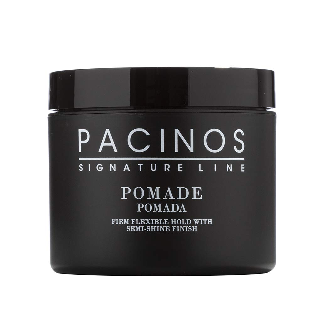 Pacinos Pomade - Flexible Hold, Frizz Control - High Shine Pomade for All Hair Types