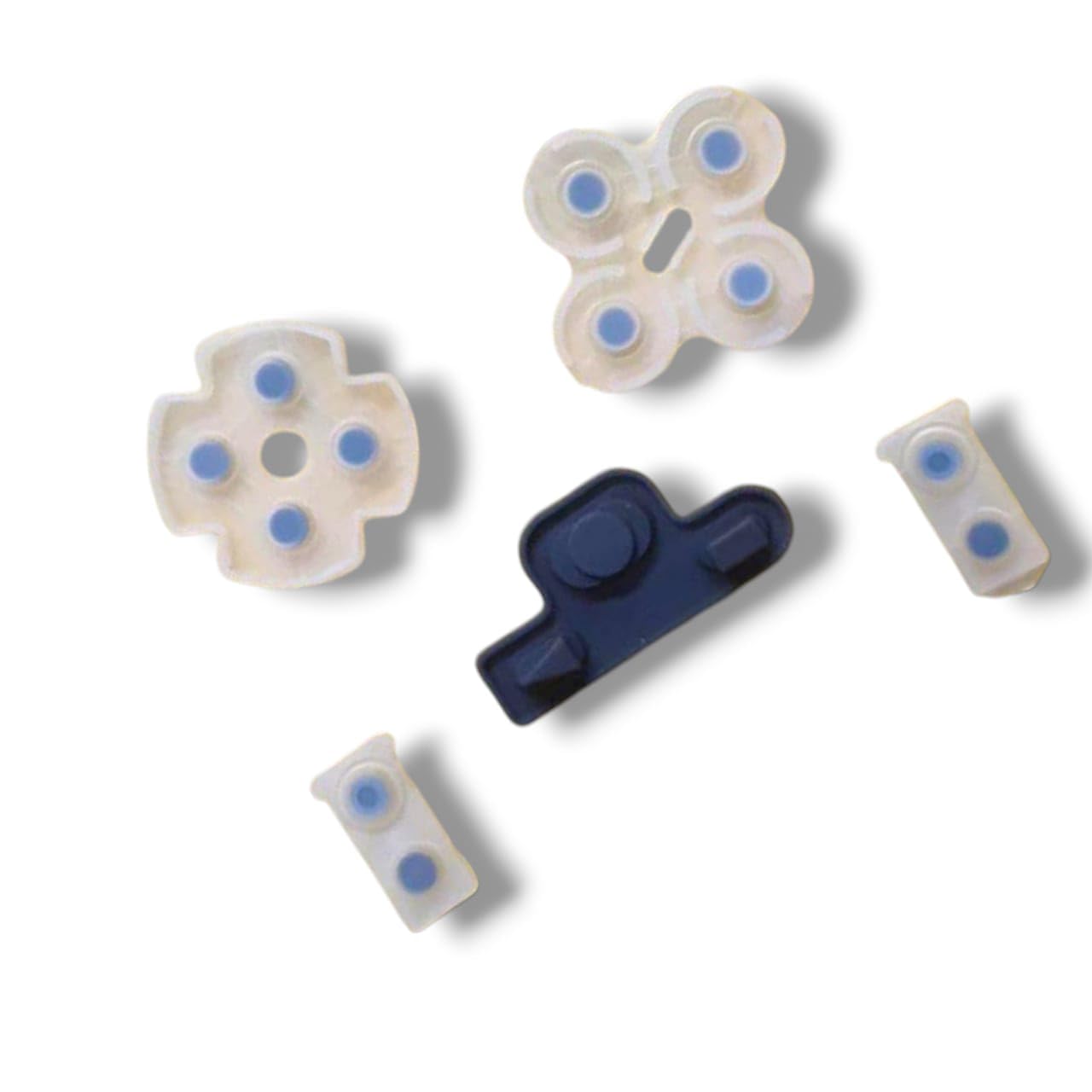 Replacement Rubber Set for PS3 Wireless Controller – Durable Analog Stick & Button Conductive Pads – High-Quality Silicone Repair Kit Compatible with PlayStation 3 DualShock Controller