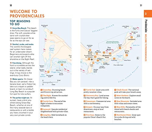 Fodor's Infocus Turks & Caicos Islands (Full-Color Travel Guide) #TOP5